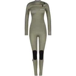 2024 Wallien Mujer Nikki Van Dijk 4/3mm Chest Zip Neopreno 101009003 - Moon