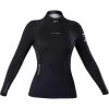 2024 Zhik Mujer Microfleece Traje De Neopreno Top DTP-0530-BLK - Black
