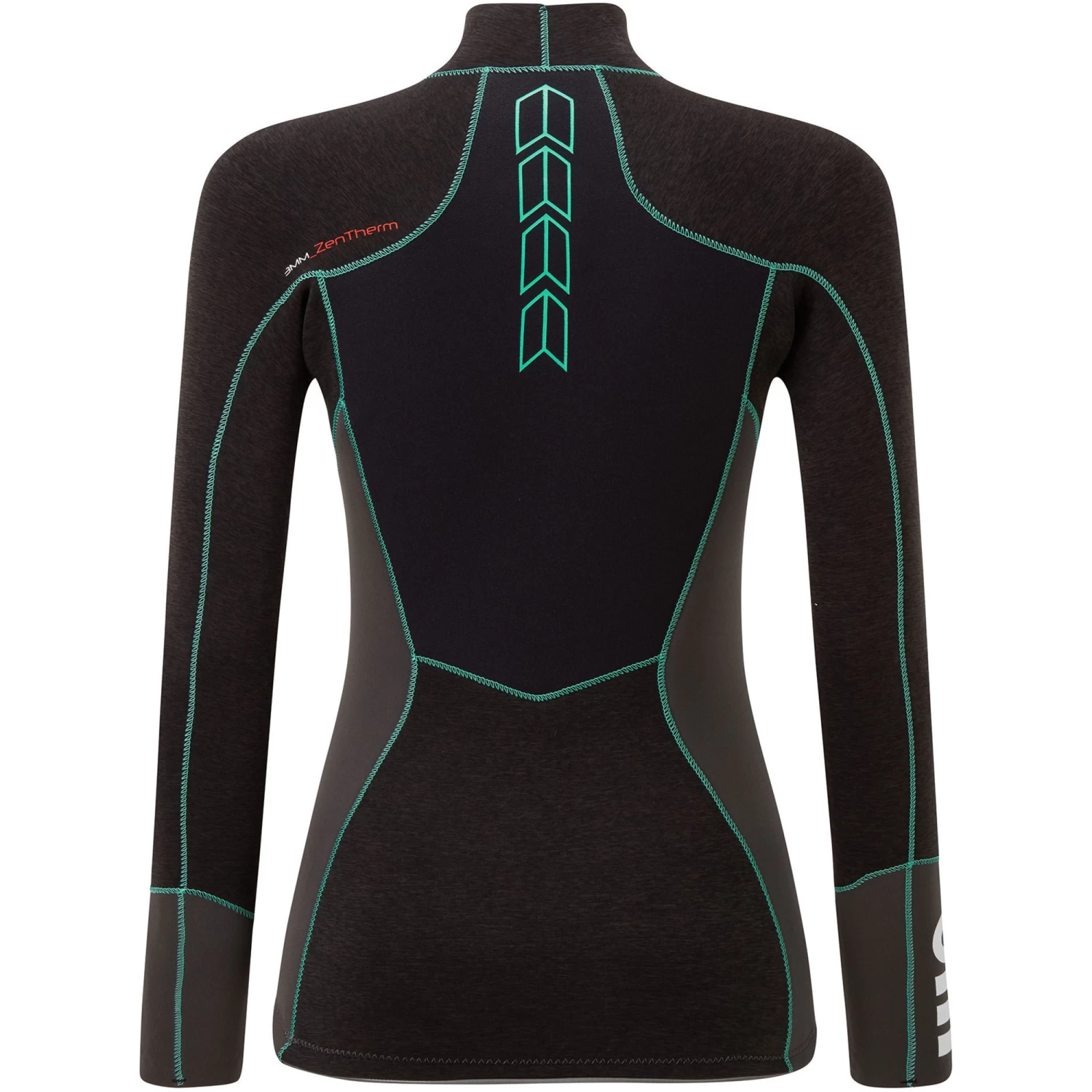 2024 Gill Womens Zentherm 2.5mm GBS Neoprene Top 5001W - Black 3 2024 Gill Womens Zentherm 2.5mm GBS Neoprene Top 5001W - Black - Imagen 3