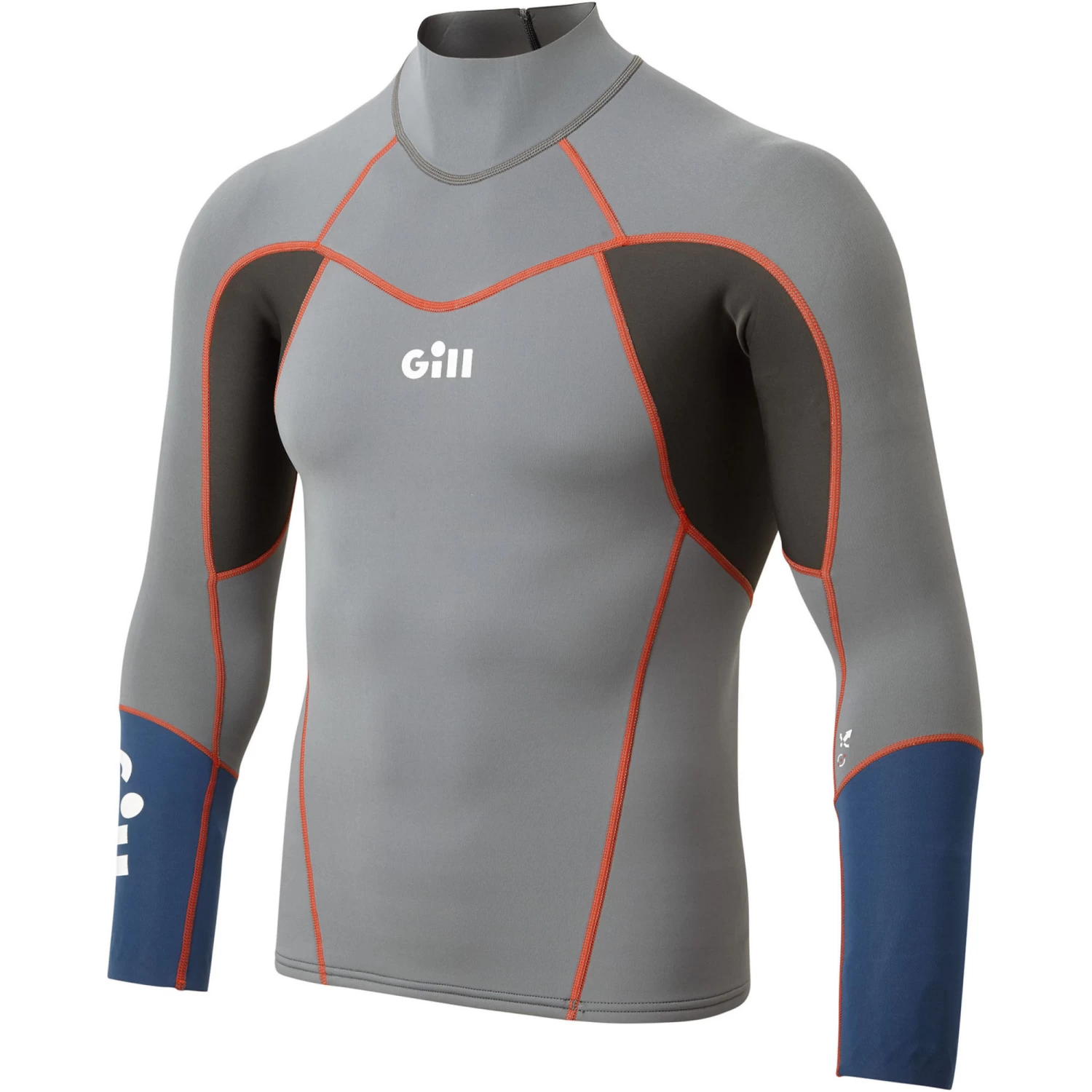 2024 Gill Hombres Zenlite 1.5mm Flatlock Neoprene Top 5003 - Steel Grey 2 2024 Gill Hombres Zenlite 1.5mm Flatlock Neoprene Top 5003 - Steel Grey - Imagen 2