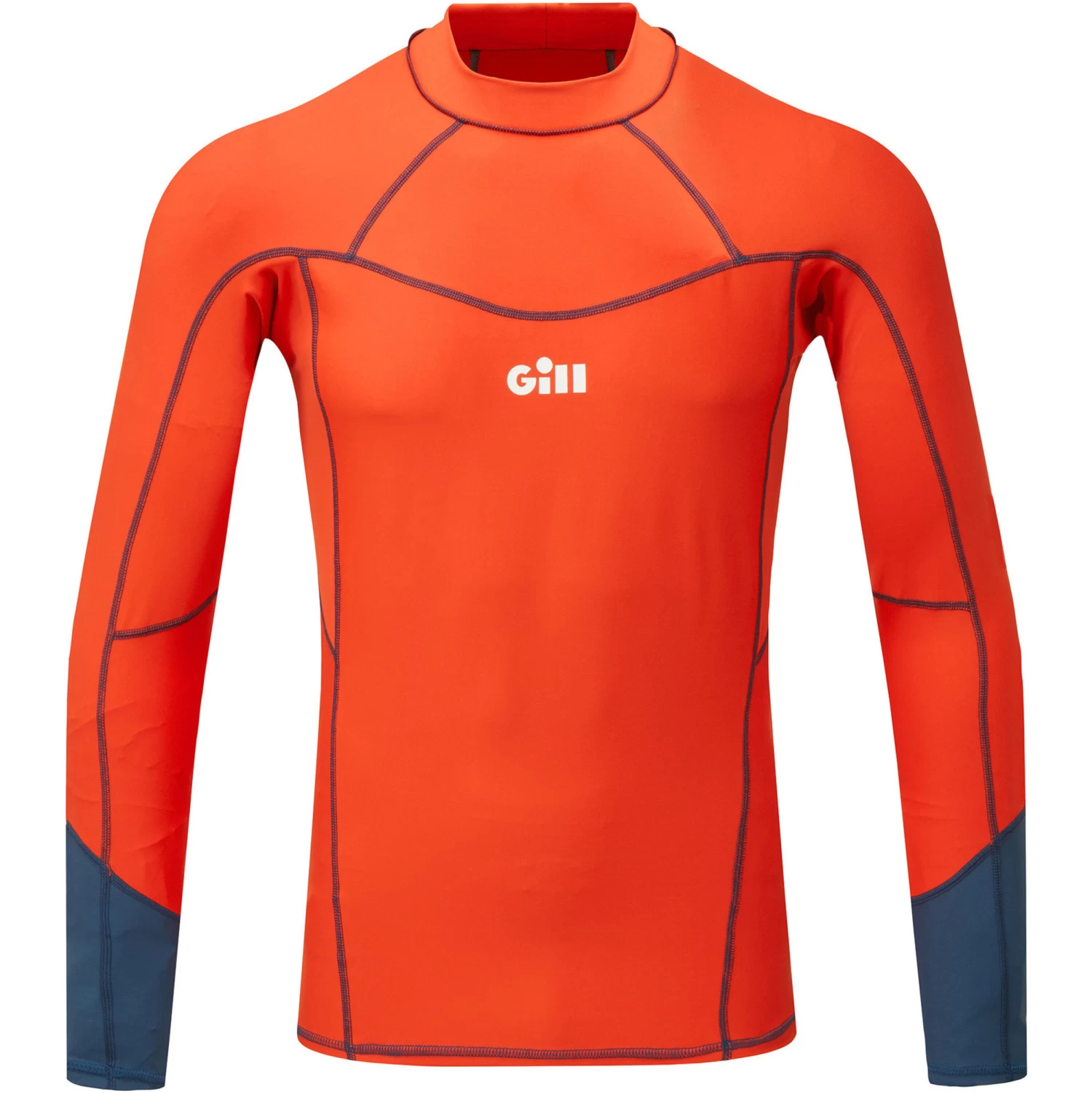 2024 Gill Mens Pro Long Sleeve Rash Vest 5020 - Orange 1 2024 Gill Mens Pro Long Sleeve Rash Vest 5020 - Orange