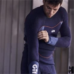 2024 Gill Hombres Race Firecell 3.5mm Neoprene Top RS17 - Dark Denim / Orange -Aqua Sport Tienda 32755 202320Gill20Mens20Race20Firecell203.5mm20Neoprene20Top20RS1720 20Dark20Denim20Orange20111.2000x2000