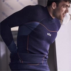 2024 Gill Hombres Race Firecell 3.5mm Neoprene Top RS17 - Dark Denim / Orange -Aqua Sport Tienda 32755 202320Gill20Mens20Race20Firecell203.5mm20Neoprene20Top20RS1720 20Dark20Denim20Orange20222.2000x2000