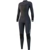 2024 Mystic Mujer Brand 3/2mm Flatlock Back Zip Neopreno 210319 - Night Blue