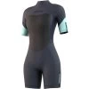 2024 Mystic Mujer Brand 3/2mm Back Zip Shorty Neopreno 210323 - Night Blue
