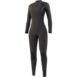2024 Mystic Mujer Jayde 4/3mm Doble Front Zip Neopreno 35000.230013 - Black
