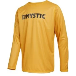 2024 Mystic Hombres Star Camiseta De Manga Larga De Secado Rápido 35001220286 - Mustard