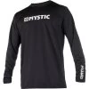 2024 Mystic Mens Star Long Sleeve Rash Vest 35001220360 - Black