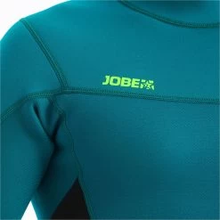 2024 Jobe Hombres Perth 3/2mm Back Zip Shorty Neopreno 30362100 - Teal -Aqua Sport Tienda 38265 202320Jobe20Mens20Perth2032mm20Back20Zip20Shorty20Wetsuit2030362100920 20Teal20Close20Up204.2000x2000