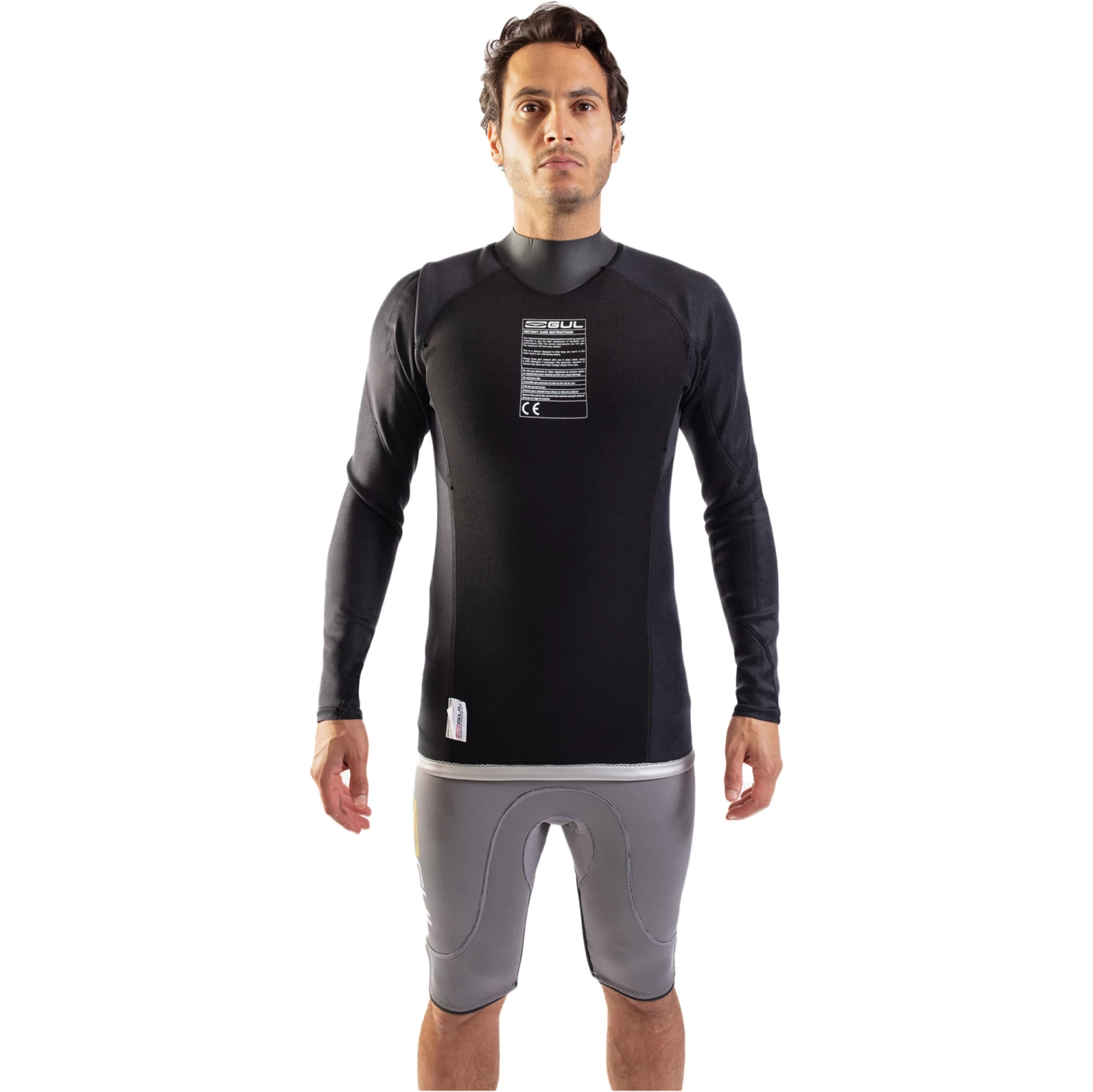 2024 Gul Men's Response 1mm Thermo Top Re0057-c1 - Negro / Camuflaje De Contorno 2 2024 Gul Men's Response 1mm Thermo Top Re0057-c1 - Negro / Camuflaje De Contorno - Imagen 2