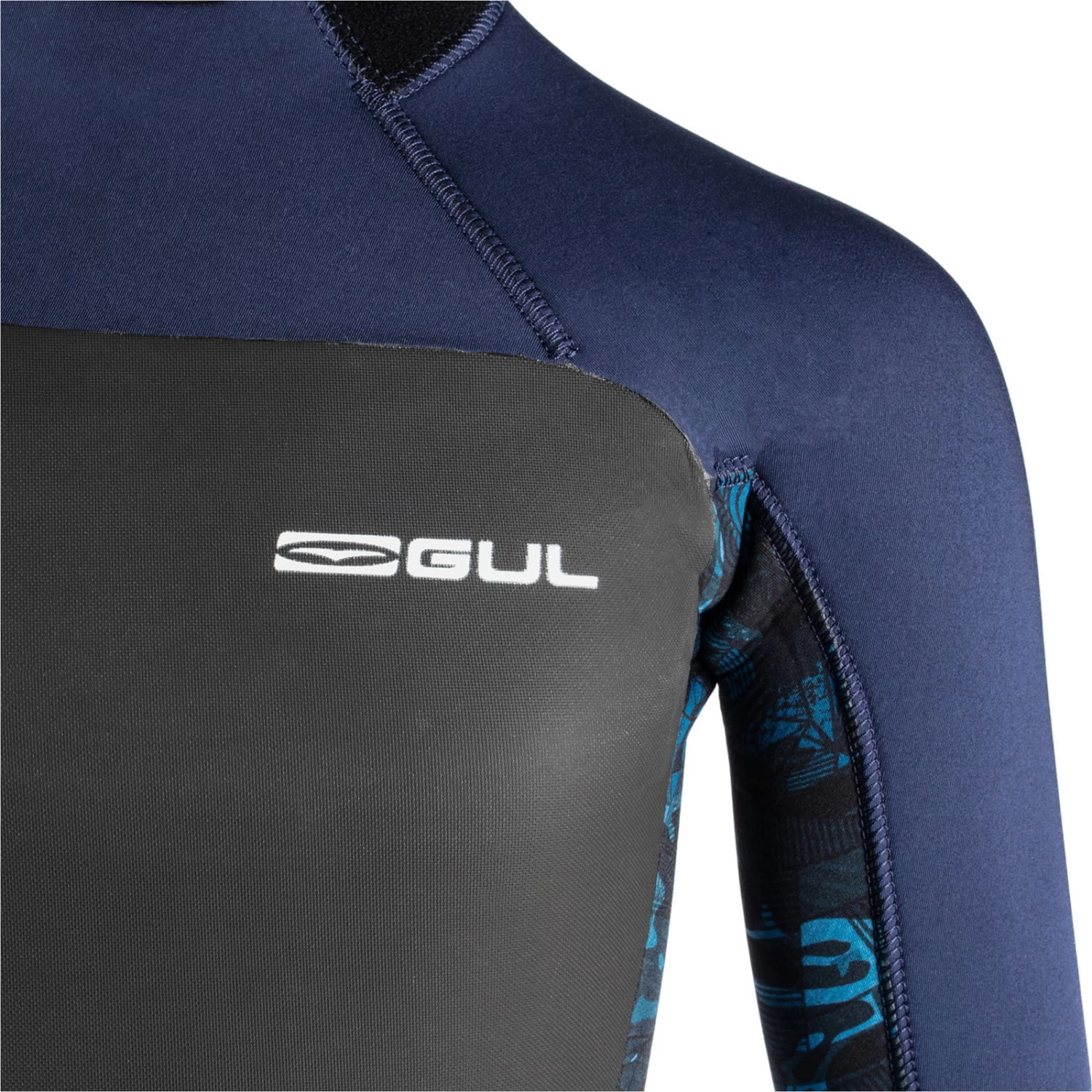2024 Gul Junior Response 5/3mm Gbs Back Zip Neopreno RE1218-C1 - Blue Easter / Navy 2 2024 Gul Junior Response 5/3mm Gbs Back Zip Neopreno RE1218-C1 - Blue Easter / Navy - Imagen 2