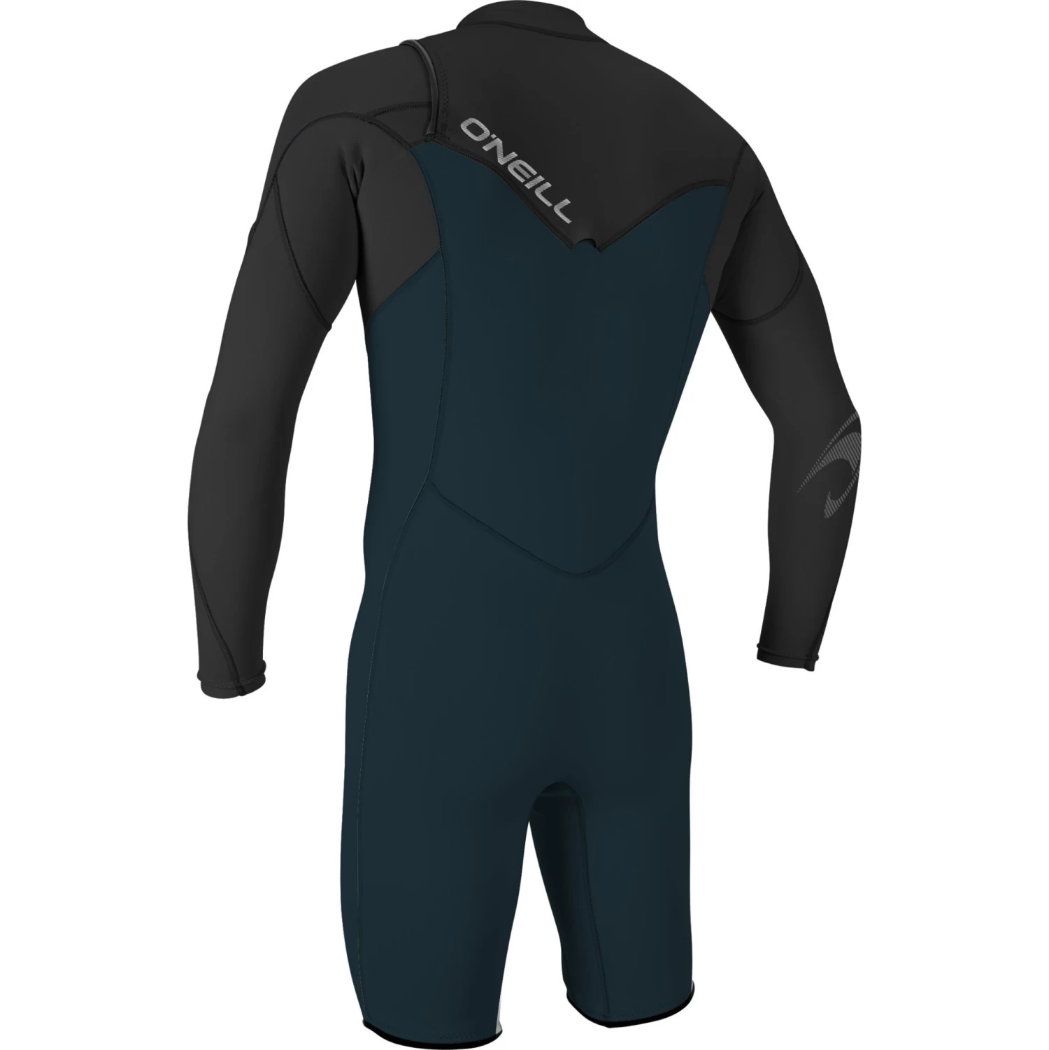 ONeill 2024 O'Neill Hombres Hammer 2mm Manga Larga Chest Zip Shorty Neopreno 4928 - Slate / Black 2 ONeill 2024 O'Neill Hombres Hammer 2mm Manga Larga Chest Zip Shorty Neopreno 4928 - Slate / Black - Imagen 2