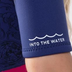 2024 Gul Mujer Response 3/2mm Back Zip Shorty Neopreno RE3318-C1 - Navy / Paisley -Aqua Sport Tienda 39973 202320Gul20Womens20Response2032mm20Back20Zip20Shorty20Wetsuit20RE3318 C120 20Navy2020Paisley20Close20Up2066.2000x2000