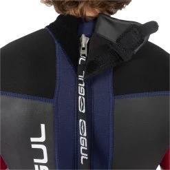 2024 Gul Hombres Response 3/2mm Back Zip Shorty Neopreno RE3319-C1 - Navy / Red -Aqua Sport Tienda 39979 202320Gul20Mens20Response2032mm20Back20Zip20Shorty20Wetsuit20RE3319 C120 20Navy2020Red2020Close20Up204.2000x2000