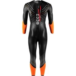 2024 Huub Hombres Araya Neopreno ARAYAM - Black / Orange -Aqua Sport Tienda 40745 202220Huub20Mens20Araya20Wetsuit20ARAYA20 20Black20Orange20back.2000x2000