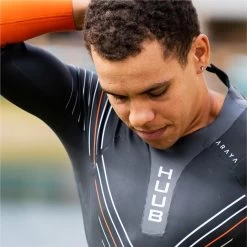 2024 Huub Hombres Araya Neopreno ARAYAM - Black / Orange -Aqua Sport Tienda 40745 202420Huub20Mens20Araya20Wetsuit20ARAYAM20 20Black20Orange20ls202.2000x2000