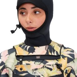 2022 Billabong Mujer Salty Dayz 4/3mm Chest Zip Con Capucha Neopreno F44F11 - Jungle Night -Aqua Sport Tienda 41697 202220Billabong20Womens20Salty20Dayz2043mm20Chest20Zip20Hooded20Wetsuit20F44F1120 20Jungle20night20Detail201a.2000x2000