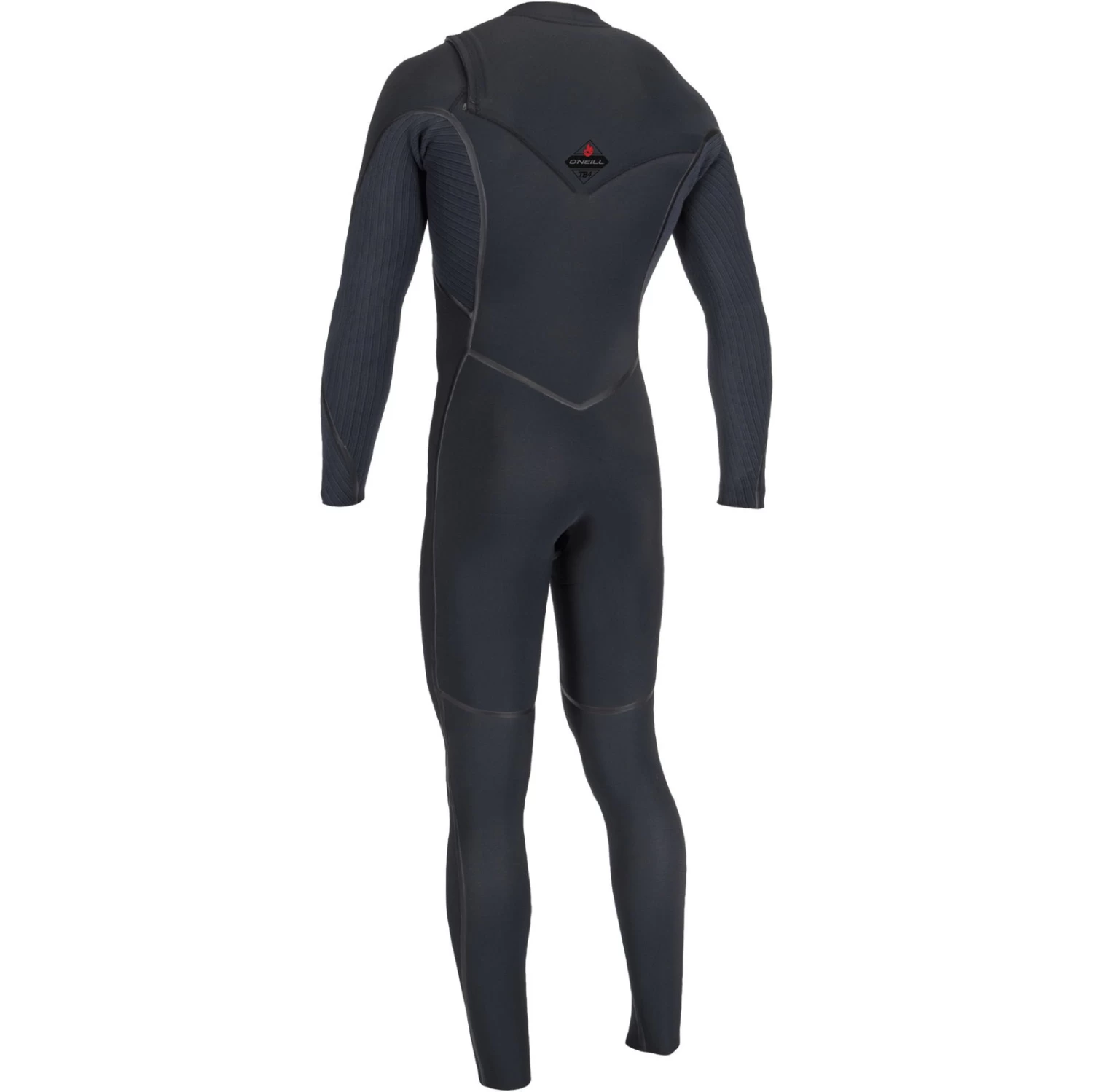 ONeill 2024 O'Neill Hombres Hyperfreak Fire 4/3mm Chest Zip Neopreno 5512 - Black 2 ONeill 2024 O'Neill Hombres Hyperfreak Fire 4/3mm Chest Zip Neopreno 5512 - Black - Imagen 2