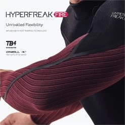 ONeill 2024 O'Neill Hombres Hyperfreak Fire 4/3mm Chest Zip Neopreno 5512 - Black 5 ONeill 2024 O'Neill Hombres Hyperfreak Fire 4/3mm Chest Zip Neopreno 5512 - Black -Aqua Sport Tienda 41779 Hyperfreak20Key20Asset20Mens.2000x2000