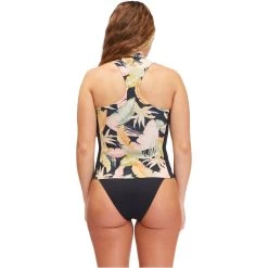 2022 Billabong Mujeres Salty Daze 1mm Chaleco De Neopreno F41f18 - Jungle Night -Aqua Sport Tienda 41889 202220Billabong20Womens20Salty20Daze20Wetsuit20Vest20F41F1820 20Jungle20Night20Back.2000x2000