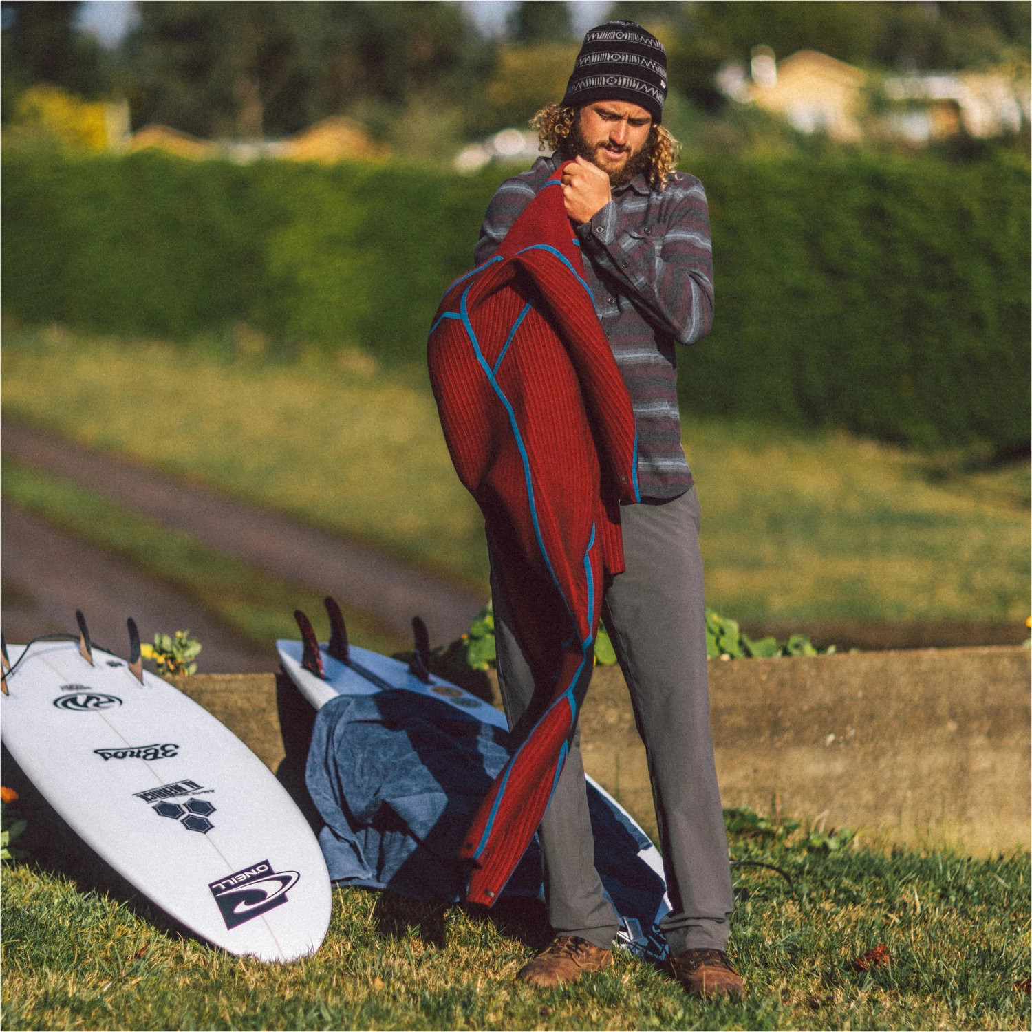 ONeill 2024 O'Neill Hombres Blueprint 5/4+mm Chest Zip Neopreno 5541 - Black / Raven 7 ONeill 2024 O'Neill Hombres Blueprint 5/4+mm Chest Zip Neopreno 5541 - Black / Raven - Imagen 7