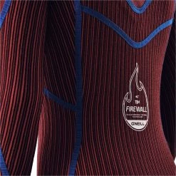 ONeill 2024 O'Neill Mujer Blueprint 5/4+mm Chest Zip Neopreno 5542 - Black / Shade -Aqua Sport Tienda 41903 202320ONeill20Womens20Blueprint2054plusmm20Chest20Zip20Wetsuit20554220 20Black20Shade20Inside20Close20Up.2000x2000