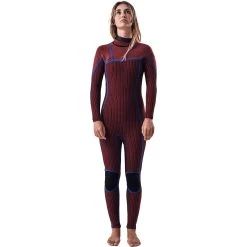 ONeill 2024 O'Neill Mujer Blueprint 5/4+mm Chest Zip Neopreno 5542 - Black / Shade -Aqua Sport Tienda 41903 202320ONeill20Womens20Blueprint2054plusmm20Chest20Zip20Wetsuit20554220 20Black20Shade20Inside20Full.2000x2000