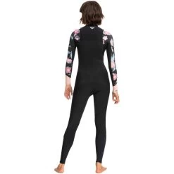 2024 Roxy Mujer Swell Series 4/3mm Chest Zip Neopreno ERJW103125 - Anthracite Paradise -Aqua Sport Tienda 41947 202220Roxy20Womens20Swell20Series2043mm20Chest20Zip20GBS20Wetsuit20ERJW10312520 2020Anthracite20Paradise3.2000x2000