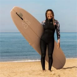 2024 Roxy Mujer Swell Series 4/3mm Chest Zip Neopreno ERJW103125 - Anthracite Paradise -Aqua Sport Tienda 41947 202320Roxy20Womens20Swell20Series2043mm20Chest20Zip20Wetsuit20ERJW10312520 20Anthracite20Paradise20Lifestyle203.2000x2000