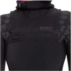 2024 Roxy Mujer Swell Series 5/4/3mm Chest Zip Con Capucha Neopreno ERJW203012 - Black -Aqua Sport Tienda 41956 202320Roxy20Womens20Swell20Series20543mm20Chest20Zip20Hooded20Wetsuit20ERJW20301220 20Black20222.2000x2000