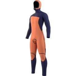 2024 Mystic Hombres Marshall 5/3mm Chest Zip Con Capucha Neopreno 35000.230007 - Black -Aqua Sport Tienda 42040 35000.230007 900 03.2000x2000