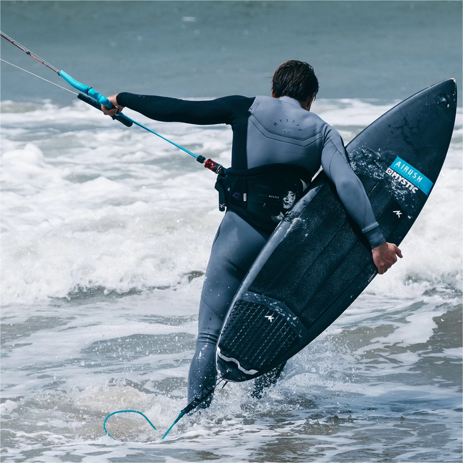 2024 Mystic Hombres Marshall 5/3mm Chest Zip Neopreno 35000.230008 - Light Grey 8 2024 Mystic Hombres Marshall 5/3mm Chest Zip Neopreno 35000.230008 - Light Grey - Imagen 8