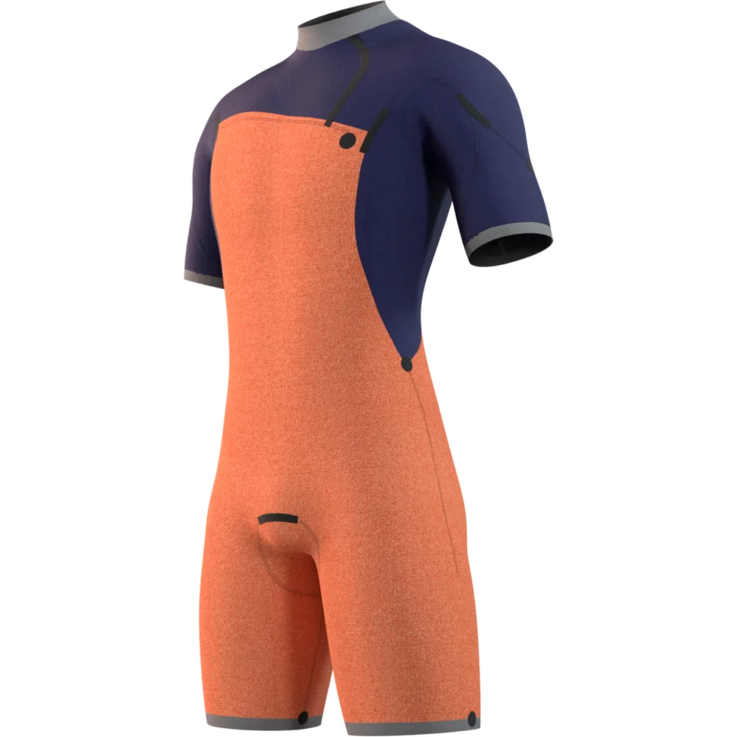 2024 Mystic Hombres Marshall 3/2mm Chest Zip Shorty Neopreno 35000.2301222 - Black 3 2024 Mystic Hombres Marshall 3/2mm Chest Zip Shorty Neopreno 35000.2301222 - Black - Imagen 3