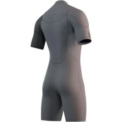 Aqua Sport Tienda -Aqua Sport Tienda 42910 202320Mystic20Mens20Marshall203202mm20Chest20Zip20Shorty20Wetsuit2035000.230122220 20Light20Grey 20back.2000x2000