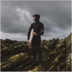 2024 Gul Hombres Viper 6/5/4mm Chest Zip Con Capucha Neopreno VR1225/C2 - Black -Aqua Sport Tienda 42955 8I8A11561.2000x2000