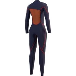 2024 Mystic Mujer The One 4/3mm Gbs Zipfree Neopreno 35000.230122 - Dark Olive -Aqua Sport Tienda 43008 202320Mystic20Womens20The20One2043mm20Zipfree20Wetsuit2035000.23012220 20Dark20Olive back.2000x2000