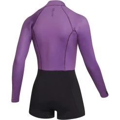 Aqua Sport Tienda -Aqua Sport Tienda 43021 202320Mystic20Womens20Lunar202mm20Longarm20Chest20Zip20Shorty20Wetsuit2035000.23011220 20Sunset20Purple back.2000x2000