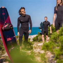 2024 Jobe Hombres Atlanta 2mm Back Zip Neopreno 303520001 - Black -Aqua Sport Tienda 43298 202320Jobe20Mens20Atlanta202mm20Back20Zip20Wetsuit2030352000120 20Black20Lifestyle202.2000x2000