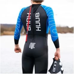 2024 Huub Hombres Open Water Collective Back Zip Swim Neopreno OWCBL - Black / Blue -Aqua Sport Tienda 43394 202320Huub20Mens20Open20Water20Collective20Back20Zip20Wetsuit20OWCBL20 20Black2020Blue2020333.2000x2000