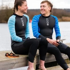 2024 Huub Hombres Open Water Collective Back Zip Swim Neopreno OWCBL - Black / Blue -Aqua Sport Tienda 43394 202320Huub20Mens20Open20Water20Collective20Back20Zip20Wetsuit20OWCBL20 20Black2020Blue2020444.2000x2000