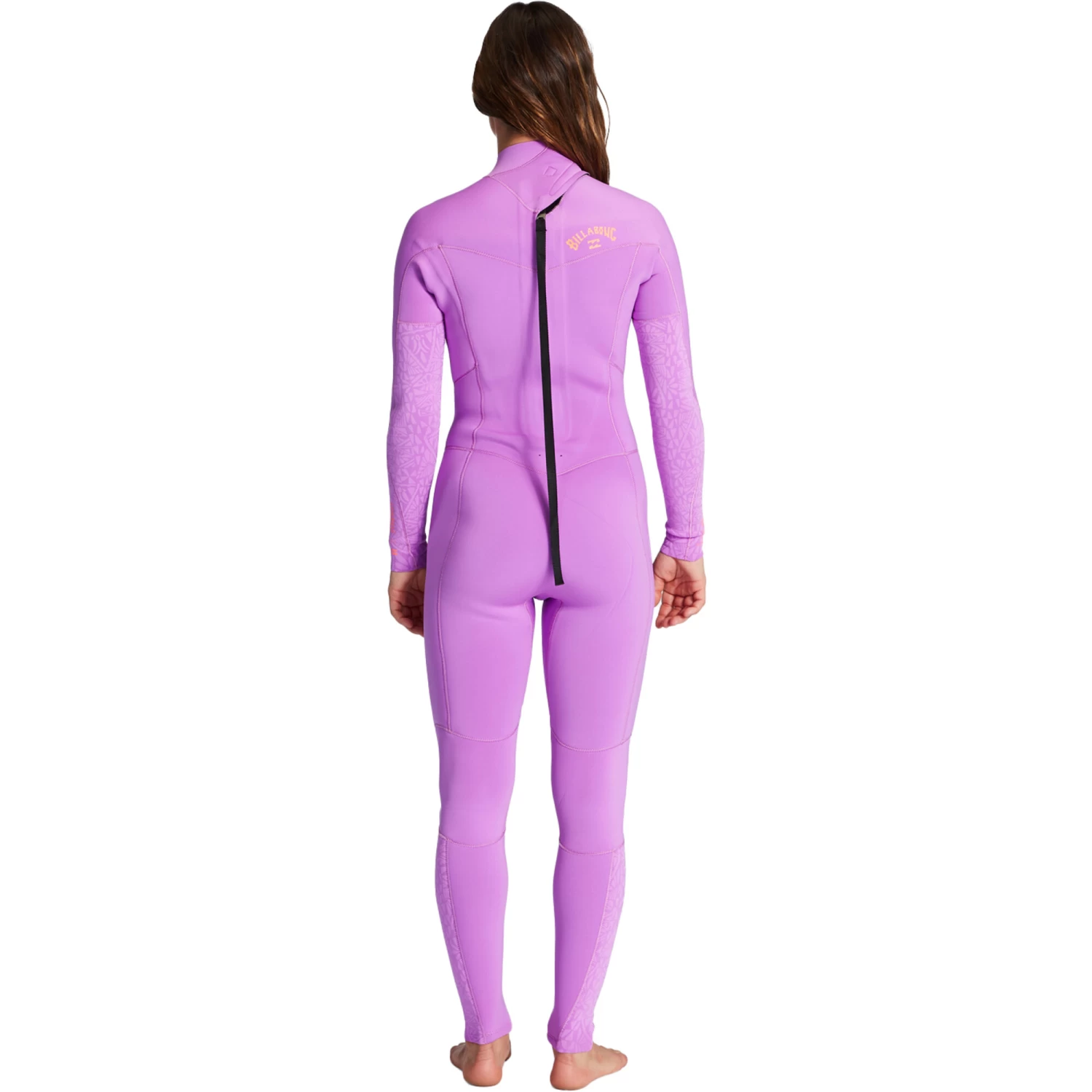 2024 Billabong Mujer Synergy 3/2mm Flatlock Back Zip Neopreno ABJW100140 - Bright Orchid 2 2024 Billabong Mujer Synergy 3/2mm Flatlock Back Zip Neopreno ABJW100140 - Bright Orchid - Imagen 2