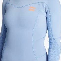 2023 Billabong Mujer Synergy 4/3mm Back Zip Neopreno ABJW100133 - Good Tides -Aqua Sport Tienda 43468 202320Billabong20Womens20Synergy2043mm20Back20Zip20Wetsuit20ABJW10013320 20Good20Tide20Close20Up.2000x2000