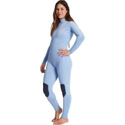2023 Billabong Mujer Synergy 4/3mm Back Zip Neopreno ABJW100133 - Good Tides -Aqua Sport Tienda 43468 202320Billabong20Womens20Synergy2043mm20Back20Zip20Wetsuit20ABJW10013320 20Good20Tide20side.2000x2000