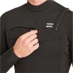2024 Billabong Hombres Absolute 5/4mm Chest Zip Neopreno ABYW100194 - Black -Aqua Sport Tienda 43553 202320Billabong20Mens20Absolute2043mm20Chest20Zip20Wetsuit20ABYW10019320 20Black2033.2000x2000