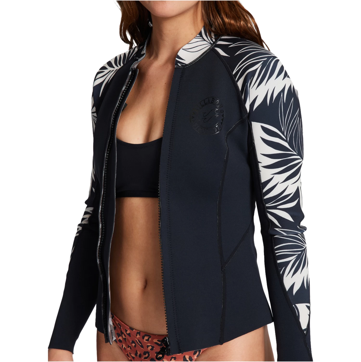 2024 Billabong Mujer Peeky 1mm Chaqueta De Traje De Neopreno ABJW800100 - In Paradise 3 2024 Billabong Mujer Peeky 1mm Chaqueta De Traje De Neopreno ABJW800100 - In Paradise - Imagen 3