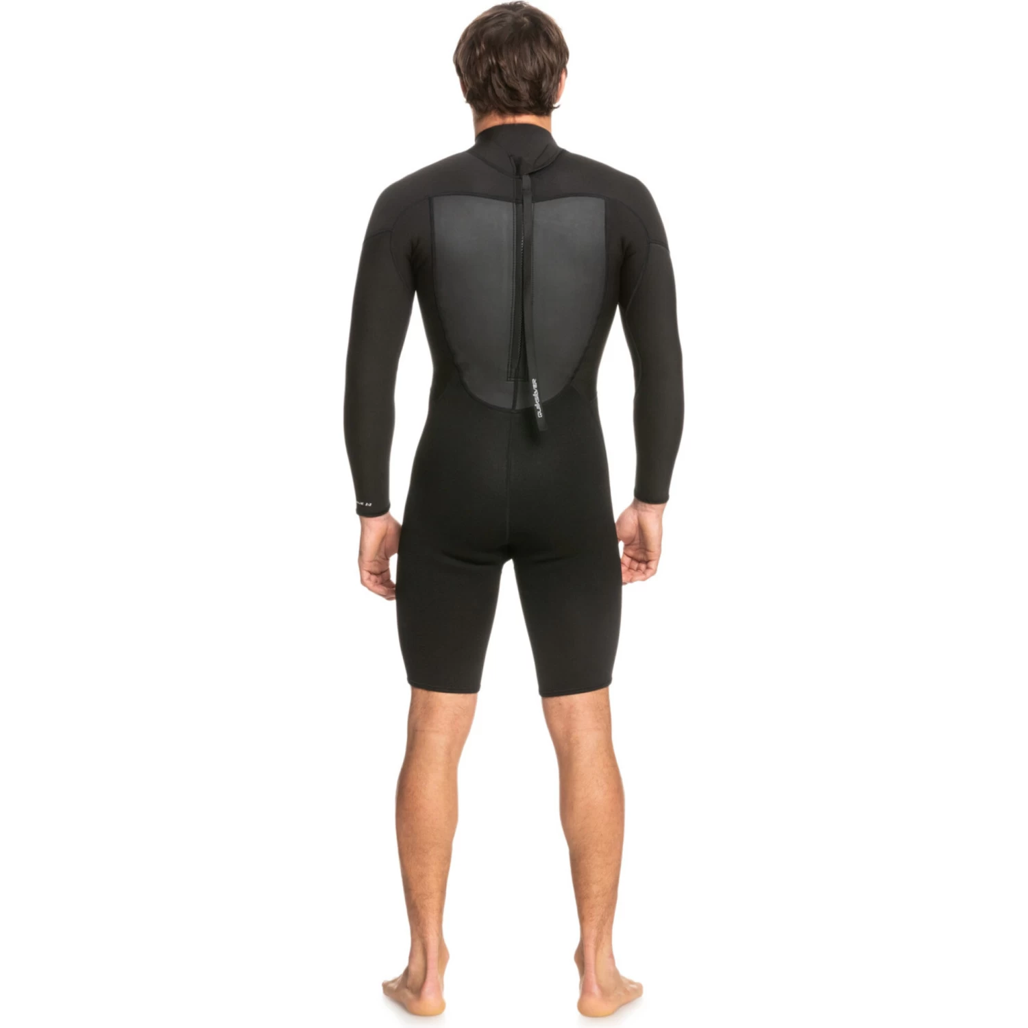 2024 Quiksilver Hombres Prologue 2mm Manga Larga Back Zip Shorty Neopreno EQYW403020 - Black 3 2024 Quiksilver Hombres Prologue 2mm Manga Larga Back Zip Shorty Neopreno EQYW403020 - Black - Imagen 3