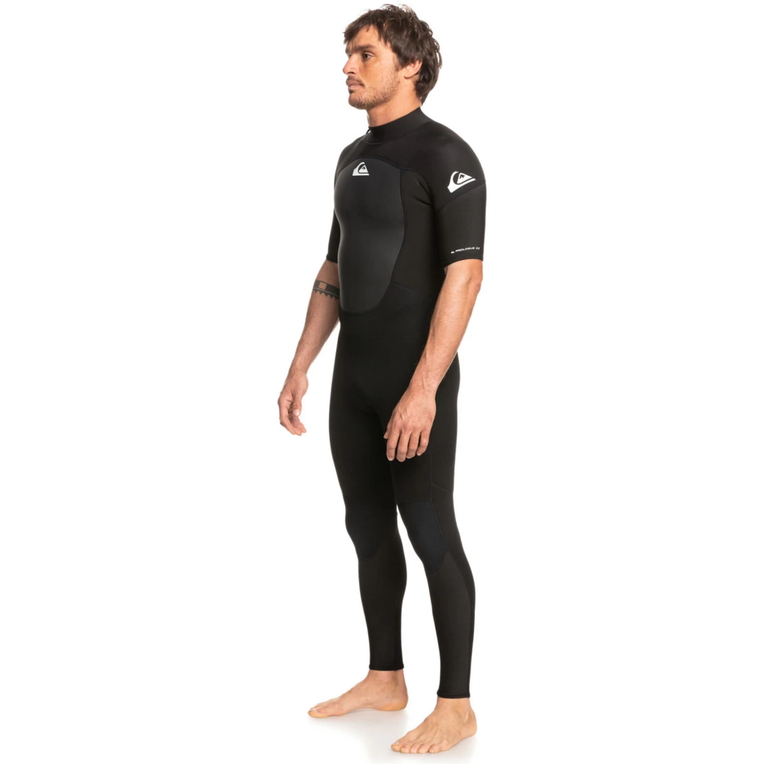 2024 Quiksilver Hombres Prologue 2mm Back Zip Manga Corta Neopreno EQYW303022 - Black 2 2024 Quiksilver Hombres Prologue 2mm Back Zip Manga Corta Neopreno EQYW303022 - Black - Imagen 2