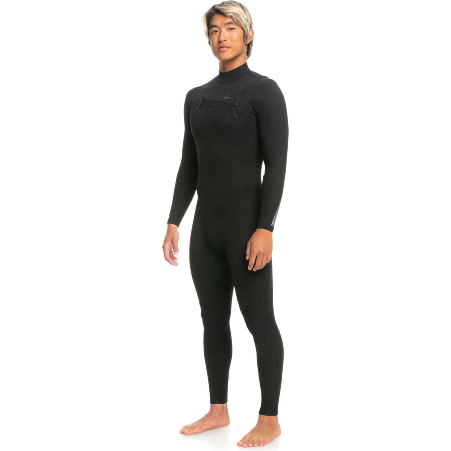 2024 Quiksilver Hombres Highline 4/3mm Chest Zip Neopreno EQYW103158 - Black 2 2024 Quiksilver Hombres Highline 4/3mm Chest Zip Neopreno EQYW103158 - Black - Imagen 2