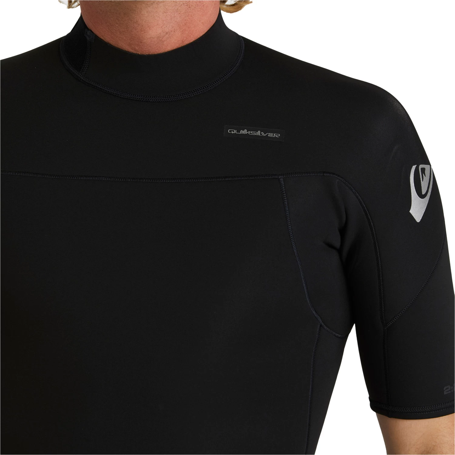 2024 Quiksilver Hombres Everyday Sessions 2mm Back Zip Shorty Neopreno EQYW503031 - Black 5 2024 Quiksilver Hombres Everyday Sessions 2mm Back Zip Shorty Neopreno EQYW503031 - Black - Imagen 5