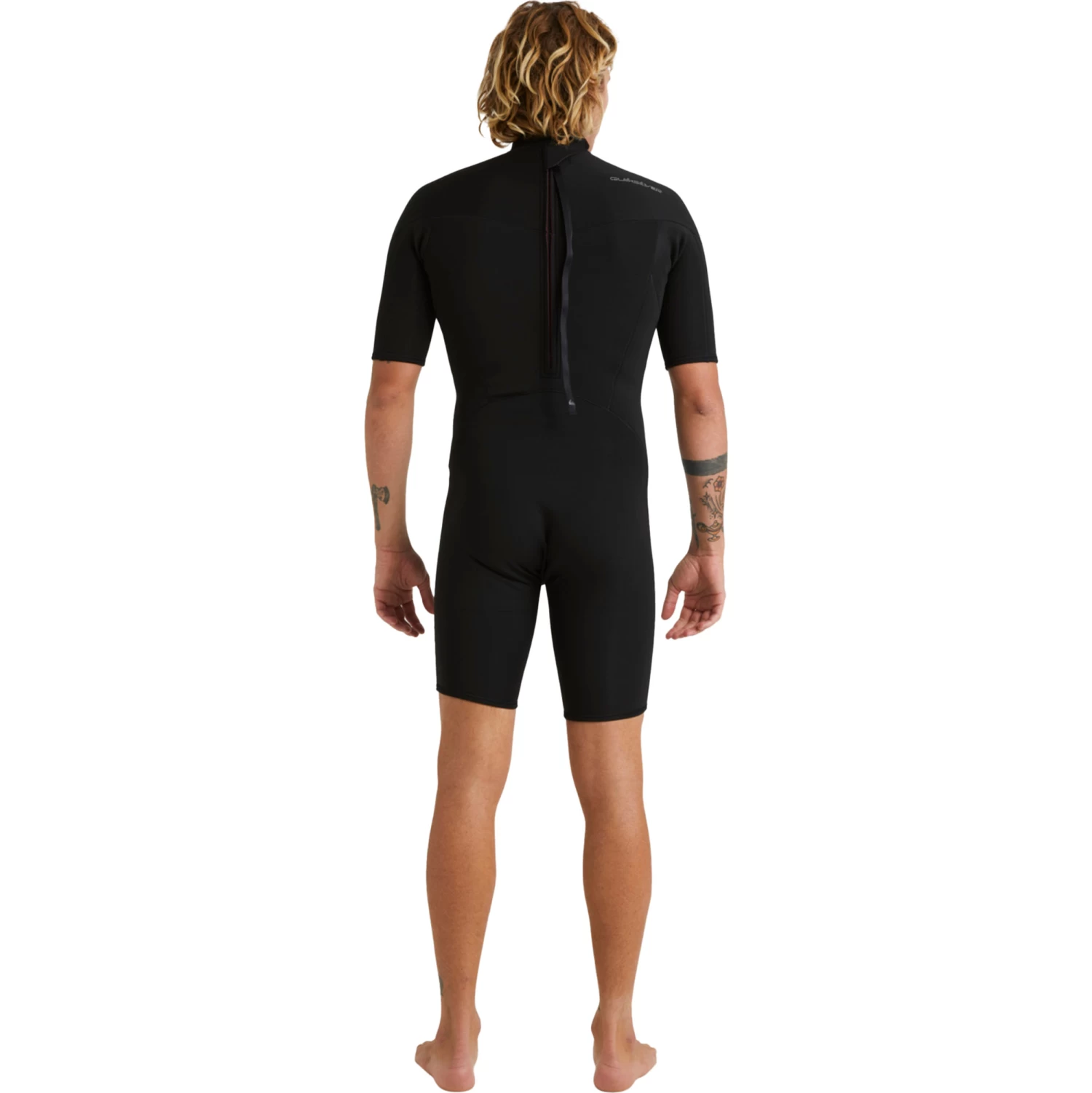 2024 Quiksilver Hombres Everyday Sessions 2mm Back Zip Shorty Neopreno EQYW503031 - Black 2 2024 Quiksilver Hombres Everyday Sessions 2mm Back Zip Shorty Neopreno EQYW503031 - Black - Imagen 2